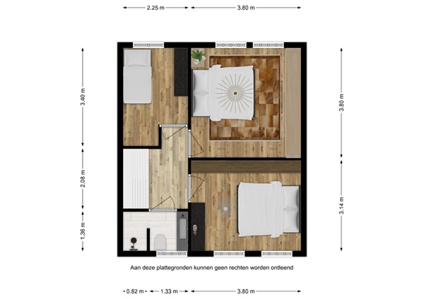 Floorplan - Burgemeester van Zuijenstraat 47, 4511 GK Breskens